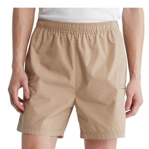 Calvin Klein elastic waist poplin shorts, New